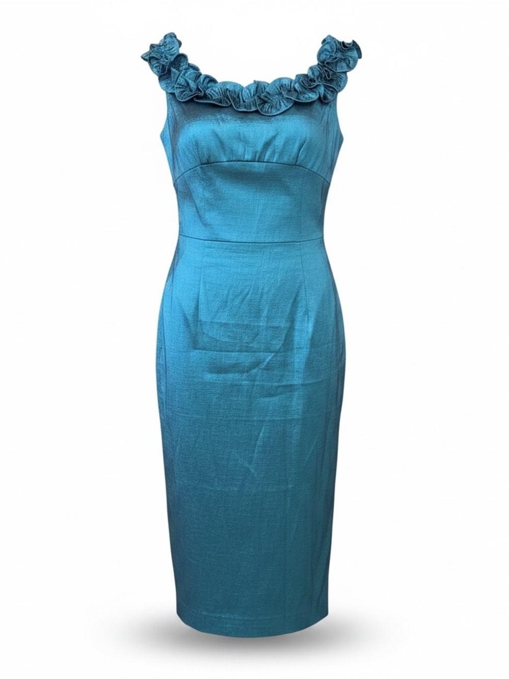 Maggy London aqua blue mini dress. New with tags